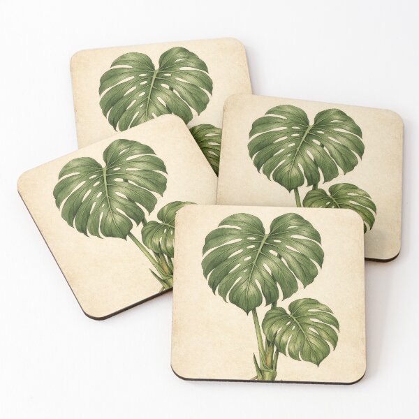 Item preview, Vintage Monstera Botanical Print – Tropical Leaf Wall Art designed and sold by Darlin8888.