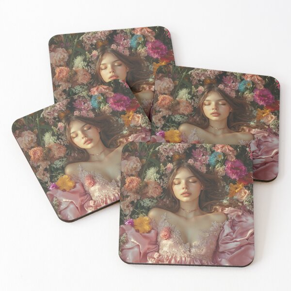 Item preview, Sleeping Beauty in Flowers designed and sold by bubblyrainbow.
