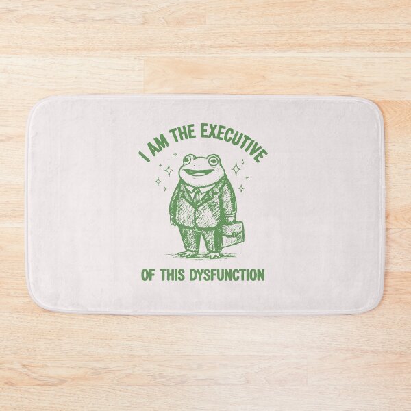 Item preview, Executive of this Dysfunction Retro Frog Mascot designed and sold by AdyKurniawan.