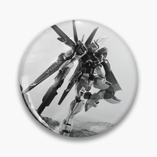 Item preview, black white ZGMF X56S Impulse gundamseed full colour design digital art designed and sold by sabartgunpla.