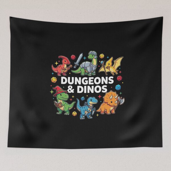 Item preview, Dungeons and Dinos Cute Fantasy RPG Dinosaur designed and sold by AdyKurniawan.