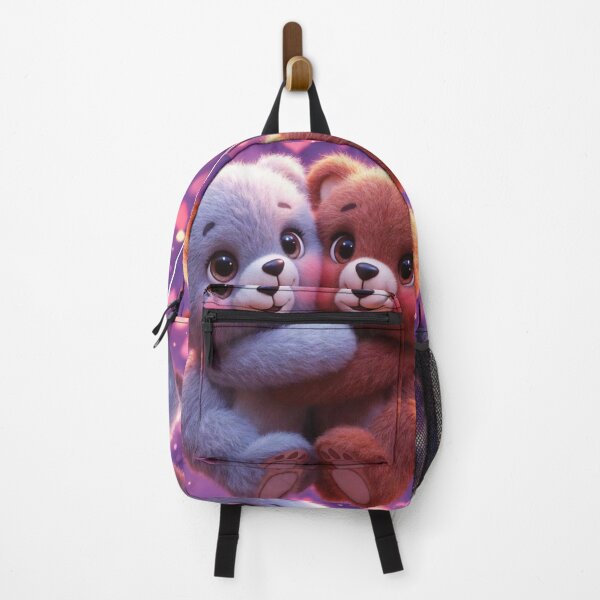 Item preview, Cute Teddy Bear Love – Romantic 3D Kawaii Couple designed and sold by PixelVibe782.
