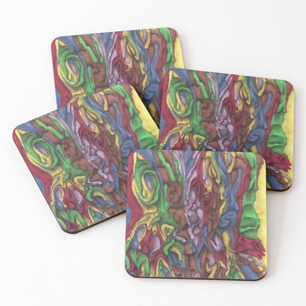Item preview, Abstract Color Sketch #02 a1301 designed and sold by liquid-print.