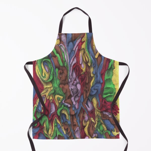 Item preview, Abstract Color Sketch #02 a1301 designed and sold by liquid-print.