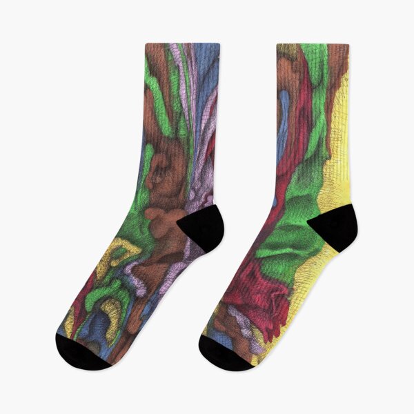 Item preview, Abstract Color Sketch #02 a1301 designed and sold by liquid-print.