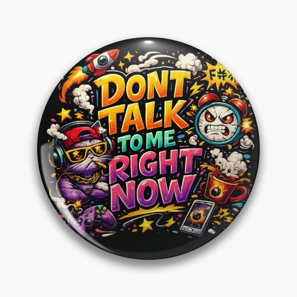 Item preview, Dont Talk To Me Right Now Gamer Cat Graffiti Art designed and sold by DrukNaStyl.