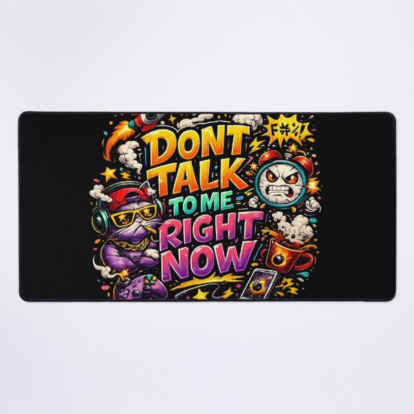 Item preview, Dont Talk To Me Right Now Gamer Cat Graffiti Art designed and sold by DrukNaStyl.