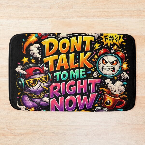 Item preview, Dont Talk To Me Right Now Gamer Cat Graffiti Art designed and sold by DrukNaStyl.