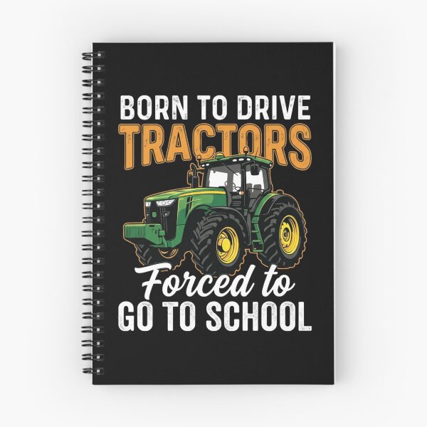 Item preview, Born to drive tractors forced to go to school designed and sold by Markon22.