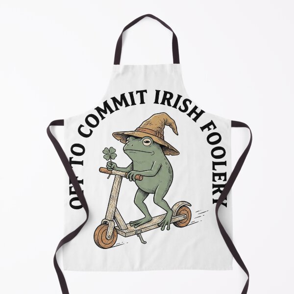 Item preview, Irish Foolery Frog designed and sold by AdyKurniawan.