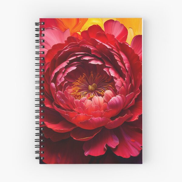 Item preview, Infinity Crimson Rose Explosion Oil Painting Type 2 designed and sold by Artist Bishhnu Banerji.