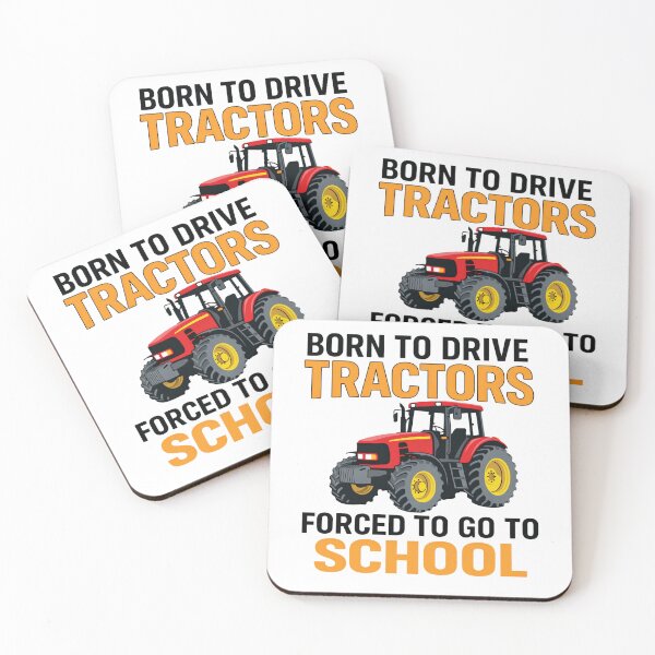 Item preview, Born to drive tractors forced to go to school designed and sold by Markon22.