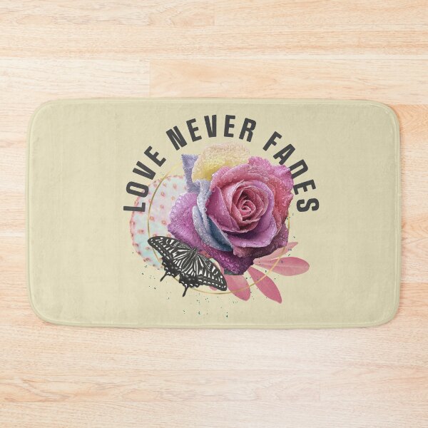 Item preview, Love Never Fades Rose Design – Timeless Romantic Floral Artwork designed and sold by inkvera9.