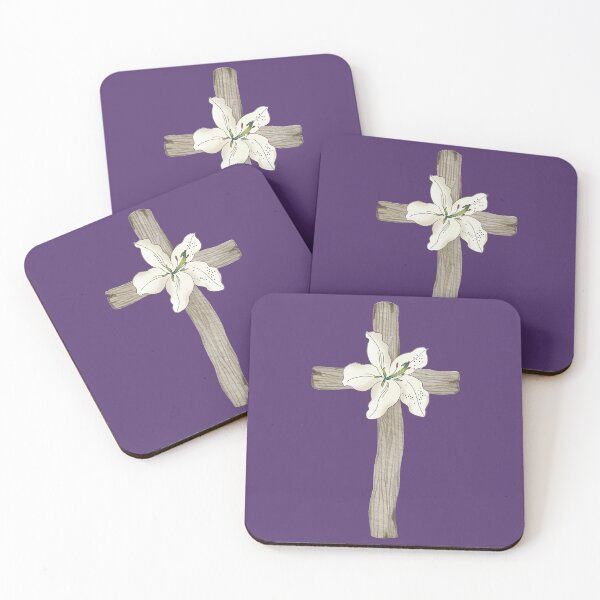 Item preview, Easter Lily Cross designed and sold by Bexcy_Boo.