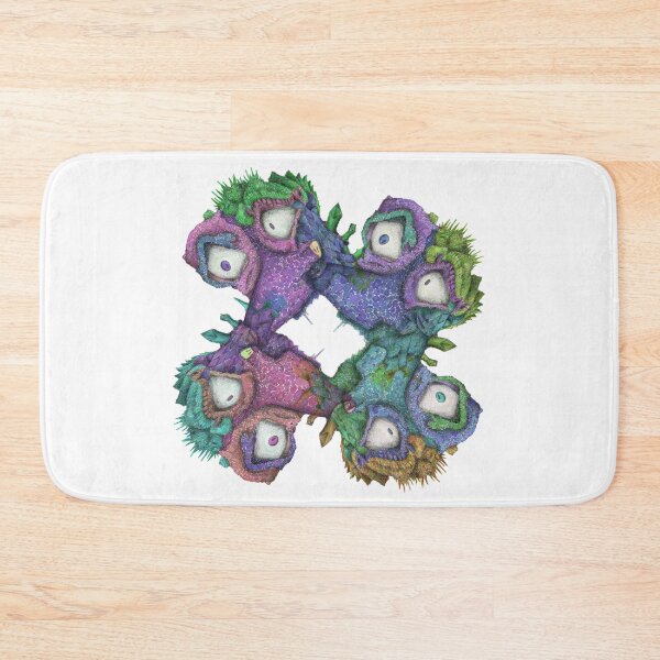 Item preview, Small colorful dragon faces a0520 designed and sold by liquid-print.