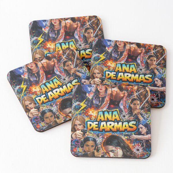 Item preview, Ana De Armas - Explosive Action Street Style Graffiti Art designed and sold by Vicky021.