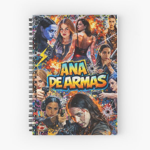 Item preview, Ana De Armas - Explosive Action Street Style Graffiti Art designed and sold by Vicky021.
