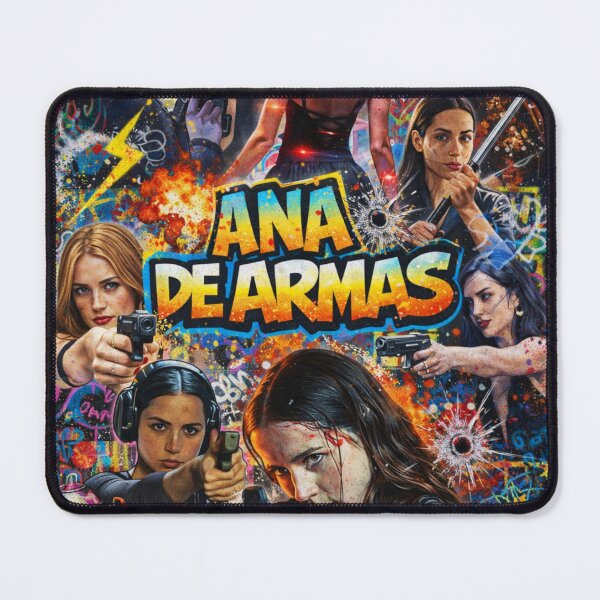 Item preview, Ana De Armas - Explosive Action Street Style Graffiti Art designed and sold by Vicky021.