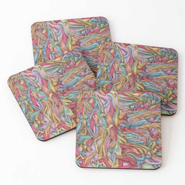Item preview, Abstract Color Sketch #01 a1407 designed and sold by liquid-print.