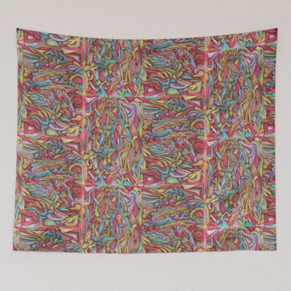 Item preview, Abstract Color Sketch #01 a1407 designed and sold by liquid-print.