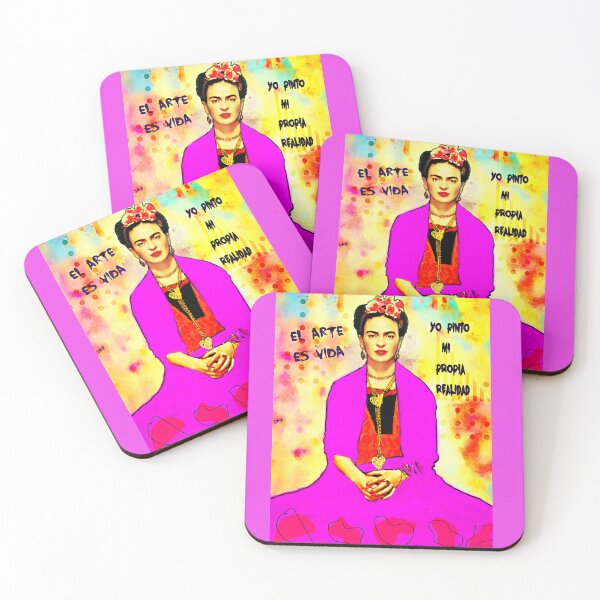 Item preview, Frida Kahlo Art is Life Quote designed and sold by FridaArtGallery.