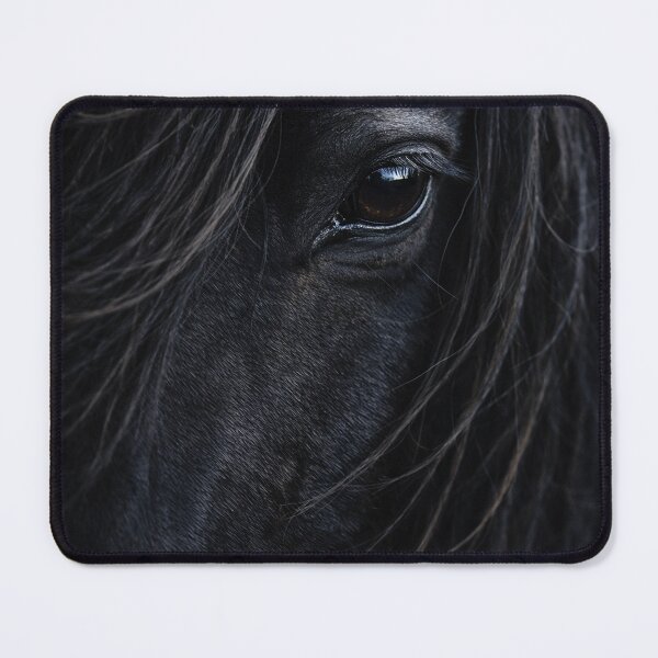 Item preview, Black horse Majestic close up designed and sold by LuluLeb.