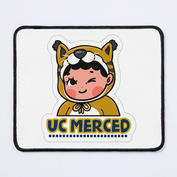 Item preview, UC Merced Bobcats Kawaii Chibi Mascot Sticker designed and sold by guayre.