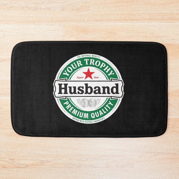 Item preview, Funny Trophy Husband Beer Label designed and sold by AdyKurniawan.