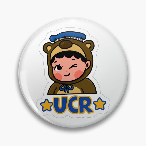 Item preview, UC Riverside UCR Scottie Bear Kawaii Chibi Sticker designed and sold by guayre.