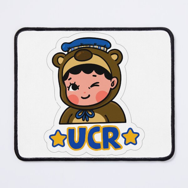 Item preview, UC Riverside UCR Scottie Bear Kawaii Chibi Sticker designed and sold by guayre.