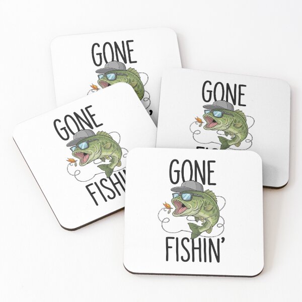 Item preview, Funny Gone Fishin Bass designed and sold by AdyKurniawan.