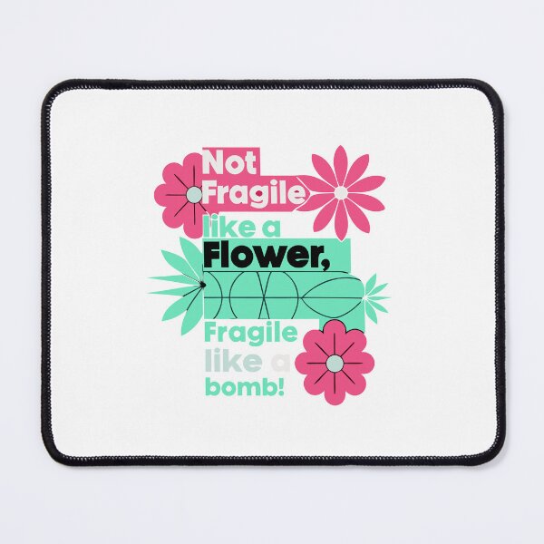 Item preview, Fragile like a bomb - lettering designed and sold by Smetankinaart.