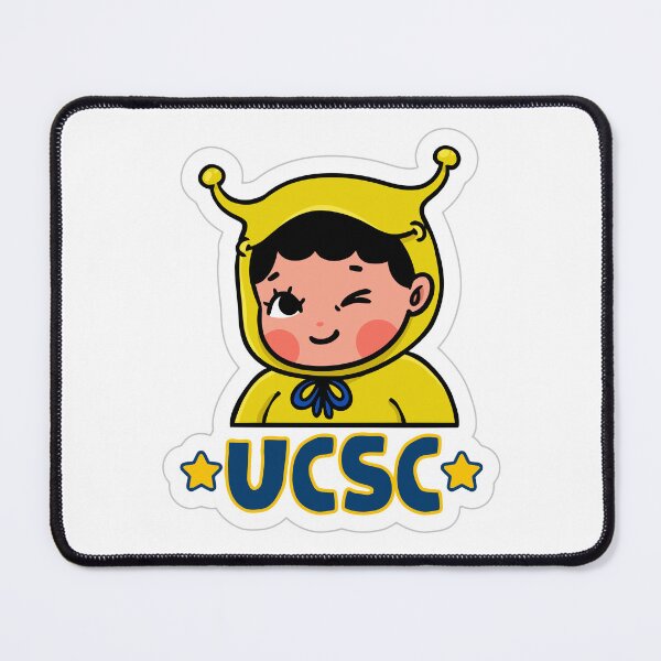 Item preview, UCSC Banana Slug Kawaii Chibi Mascot designed and sold by guayre.