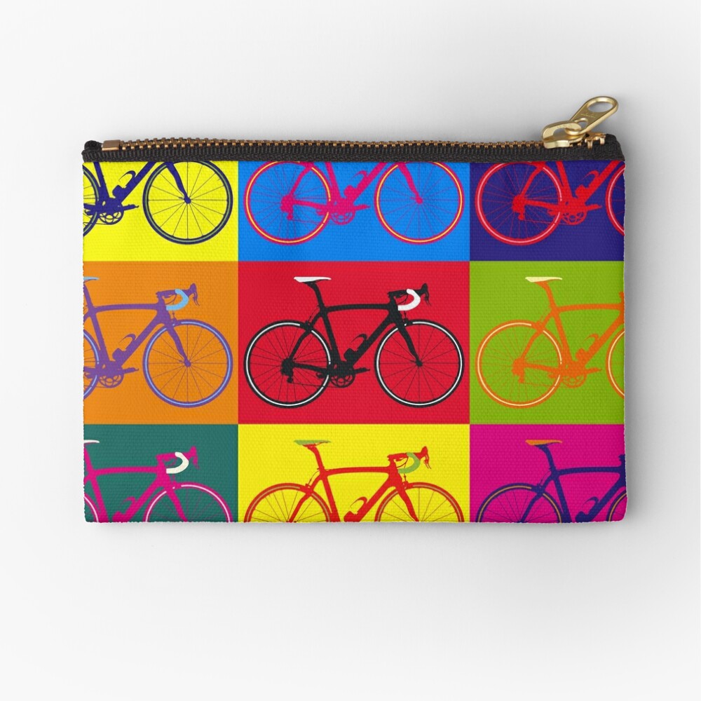 "Fahrrad Andy Warhol Pop Art" Täschchen von sher00 Redbubble