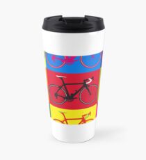 Bike Andy Warhol Pop Art Travel Mug