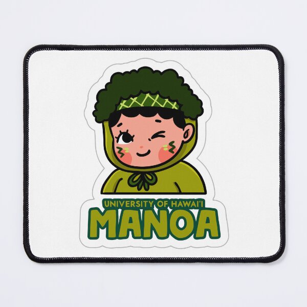 Item preview, UH Manoa Rainbow Warrior Kawaii Chibi designed and sold by guayre.