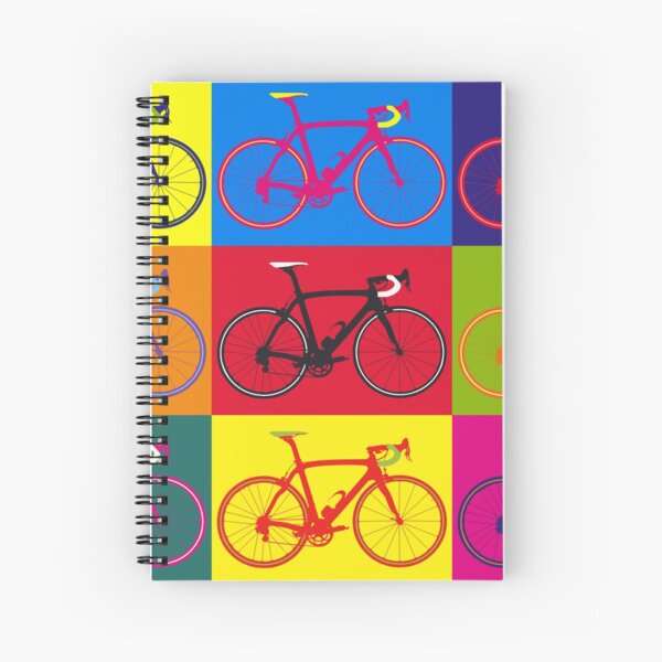 Fahrrad Andy Warhol Pop Art Spiralblock