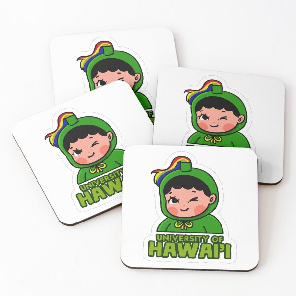 Item preview, University of Hawai'i Warrior Kawaii Chibi designed and sold by guayre.