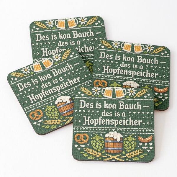 Item preview, Hop storage dialect saying in knitting pattern design designed and sold by Mauswohn.