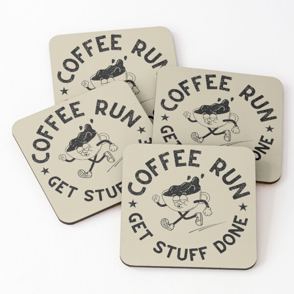 Item preview, Coffee run get stuff done BL designed and sold by InkRiot Studios.