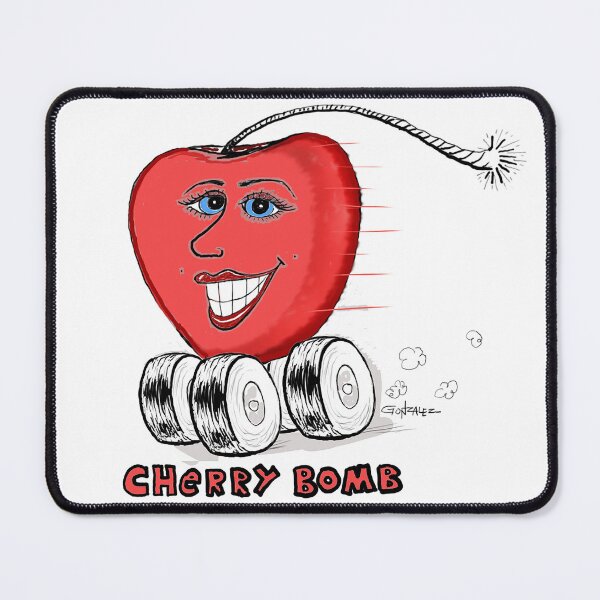 Item preview, cherry bomb on wheels designed and sold by bobgonzalez.