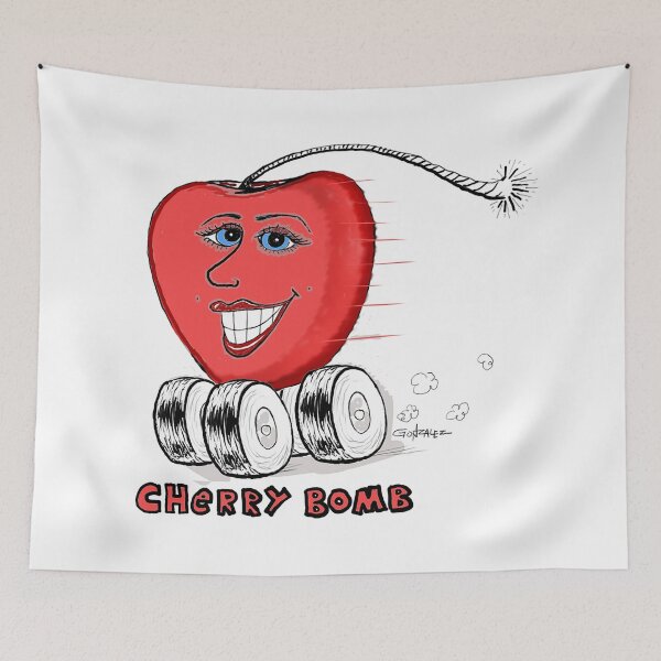 Item preview, cherry bomb on wheels designed and sold by bobgonzalez.
