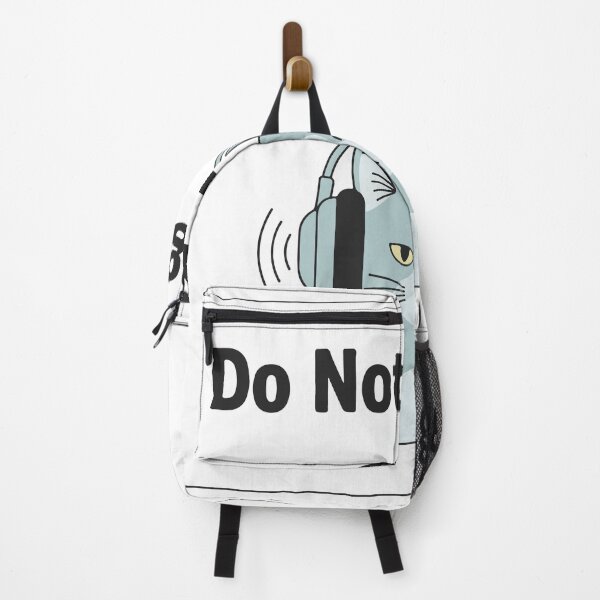 Item preview, Do Not Engage Cat Shirt – Funny Introvert Headphone Cat Meme Cute Antisocial Quote T-Shirt designed and sold by Design-Pro-21.