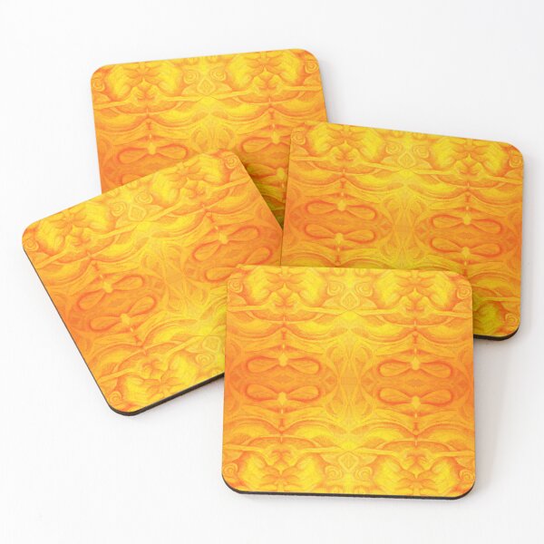 Item preview, Abstract golden texture a1602 designed and sold by liquid-print.