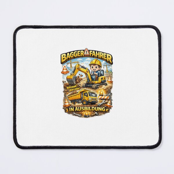 Item preview, Excavator operator in training designed and sold by digguni.