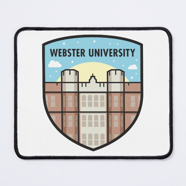 Item preview, Webster University Shield - Aesthetic Campus Illustration designed and sold by guayre.