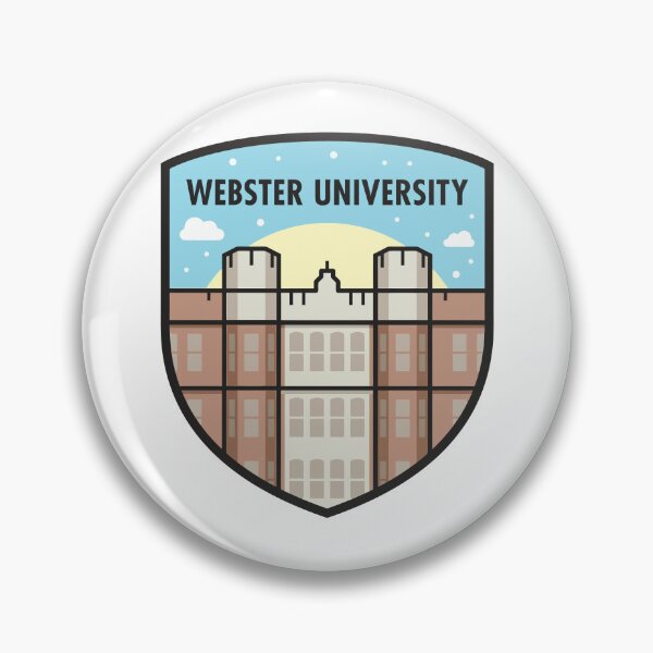 Item preview, Webster University Shield - Aesthetic Campus Illustration designed and sold by guayre.