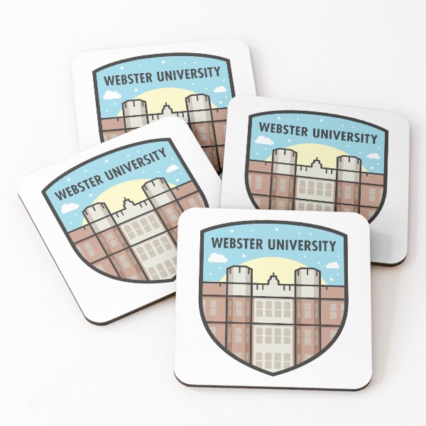 Item preview, Webster University Shield - Aesthetic Campus Illustration designed and sold by guayre.