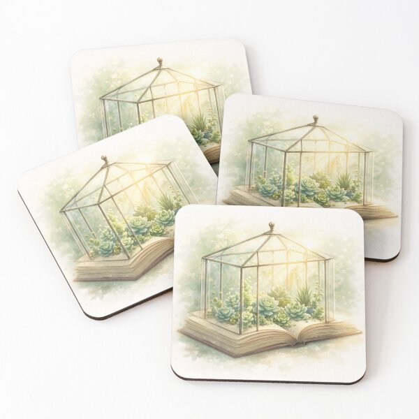 Item preview, The Secret Garden Within – Mini Greenhouse Book Art designed and sold by Artist Bishhnu Banerji.