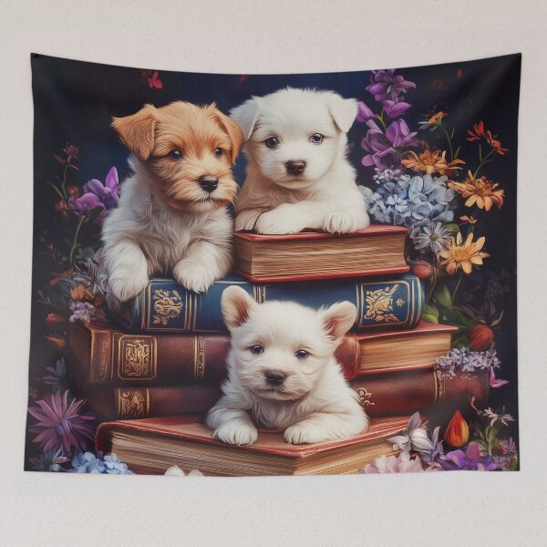 Item preview, Bookish Puppies designed and sold by bubblyrainbow.